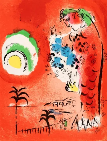 Litografia Chagall - La Baie des Anges