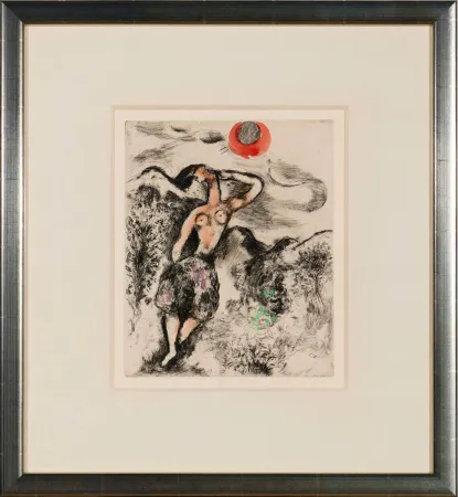 Acquaforte Chagall - La Souris Metamorphosée en Fille (The Mouse Transformed into a Girl)