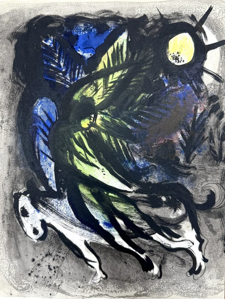 Litografia Chagall - L’Ange