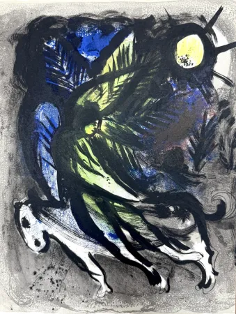 Litografia Chagall - L’Ange