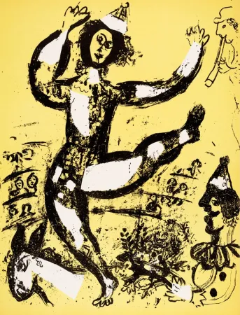 Litografia Chagall - Le Cirque