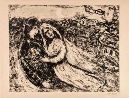 Litografia Chagall - Le Mariage (The Marriage)