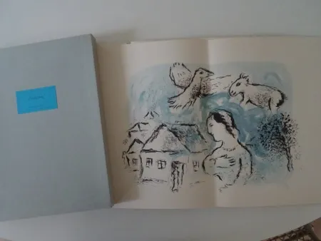 Litografia Chagall - Les Chemins d'Amitie