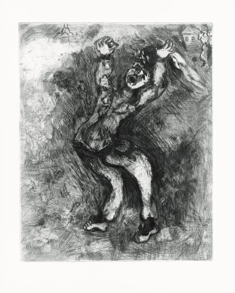 Acquaforte Chagall - Les Fables de La Fontaine