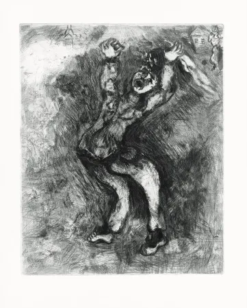 Acquaforte Chagall - Les Fables de La Fontaine