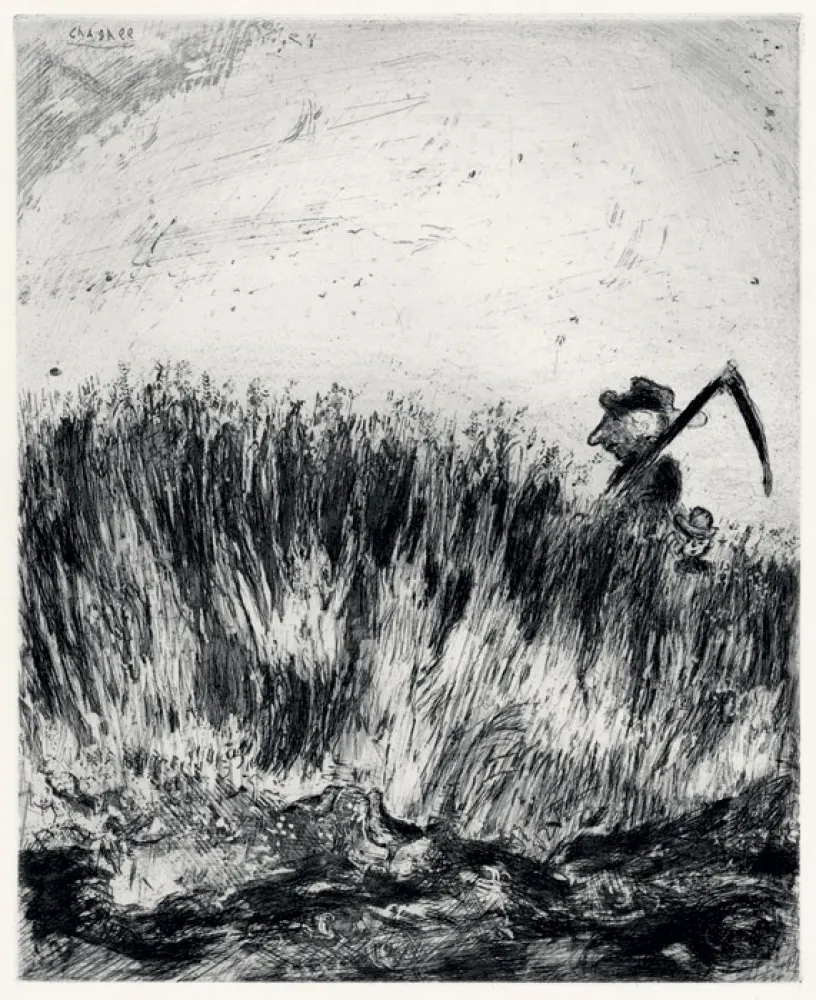 Acquaforte Chagall - Les Fables de La Fontaine