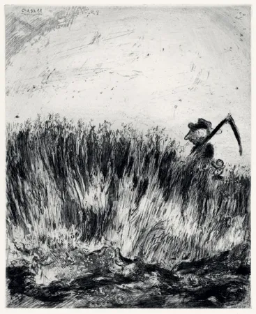 Acquaforte Chagall - Les Fables de La Fontaine