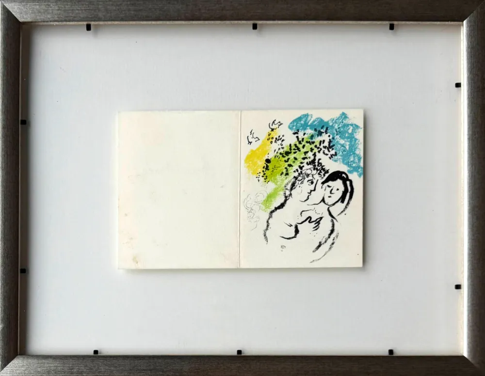 Litografia Chagall - New Year's Card
