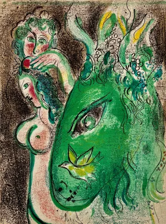 Litografia Chagall - Paradise II