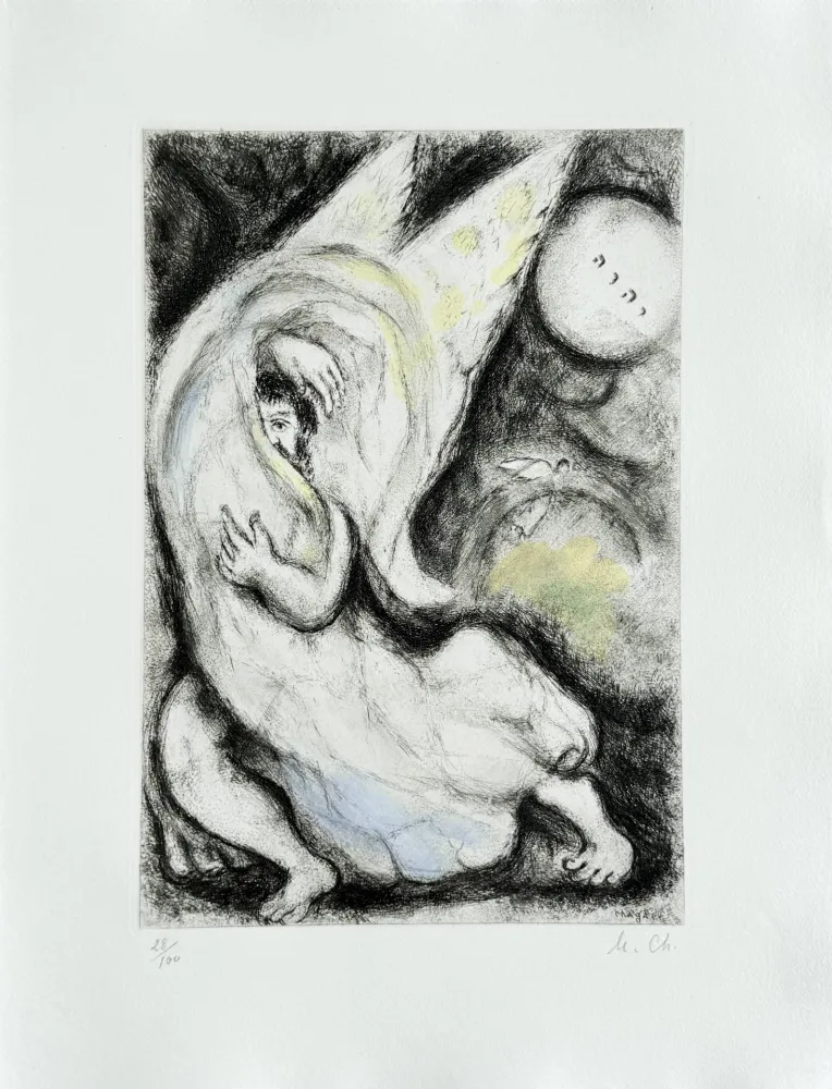 Acquaforte Chagall - Promise to Jerusalem