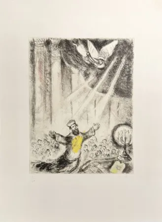 Acquaforte Chagall - Solomon's Prayer