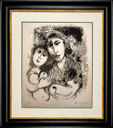 Litografia Chagall - Sortilège