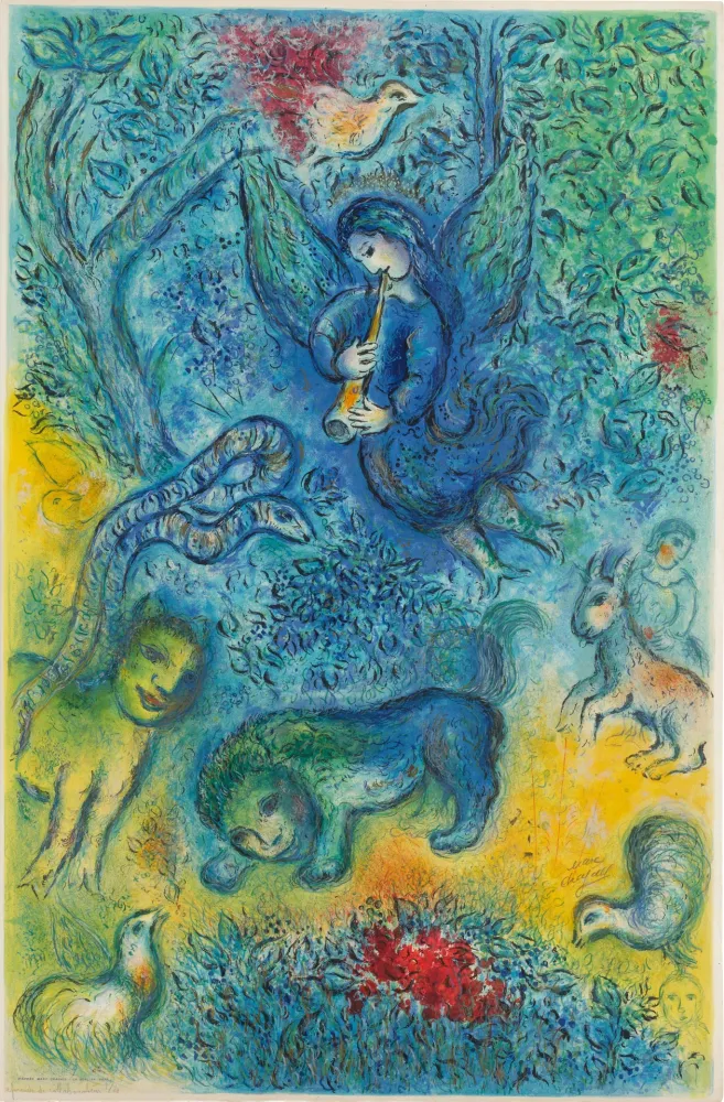 Litografia Chagall - The Magic Flute