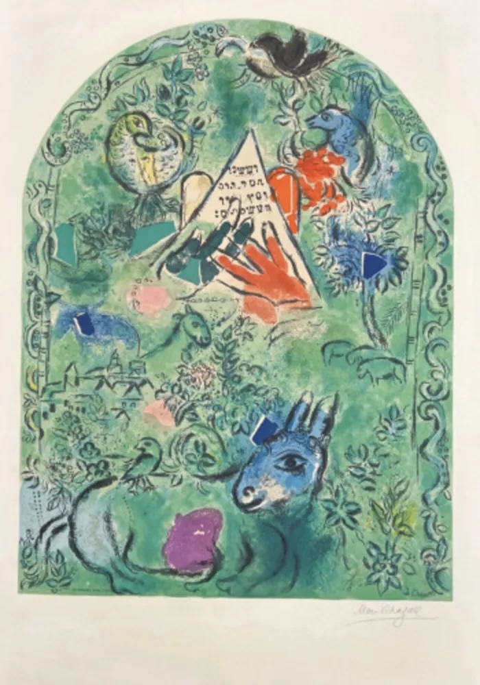 Litografia Chagall - The Tribe of Issachar
