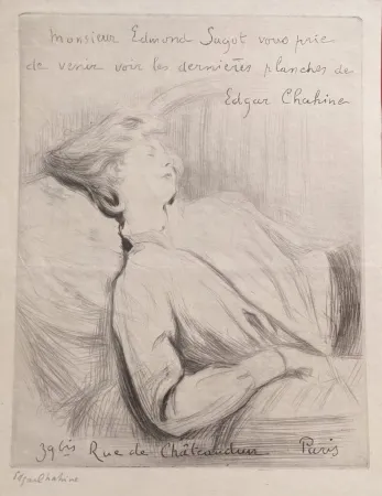 Incisione Chahine - Invitation