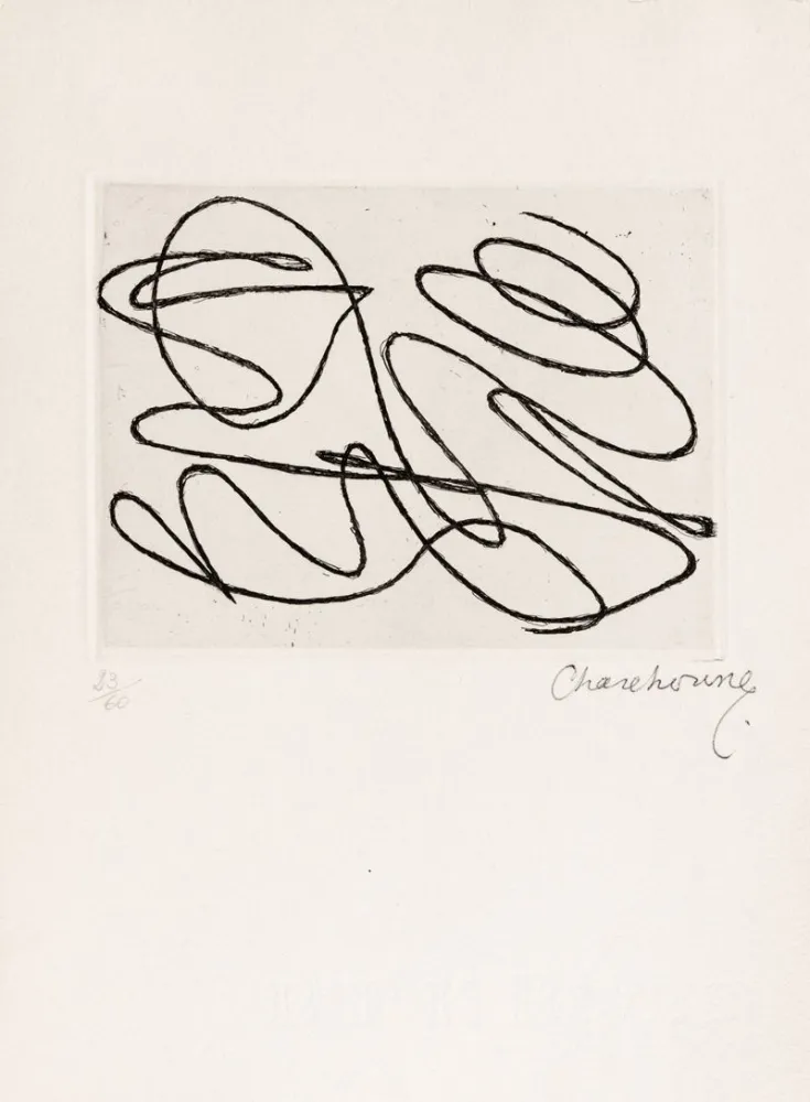 Acquaforte Charchoune - Senza titolo