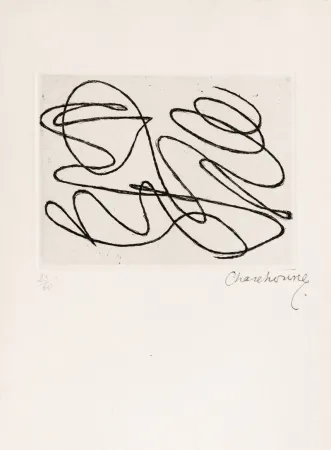 Acquaforte Charchoune - Senza titolo