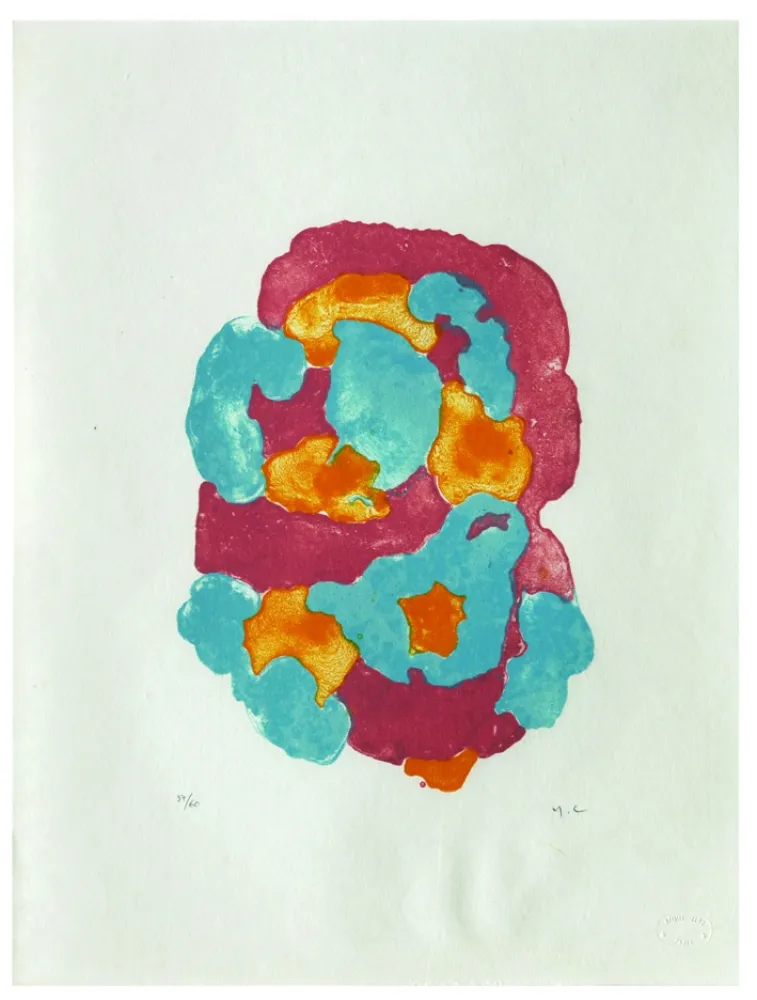 Litografia Chaudouët - Lichens 1