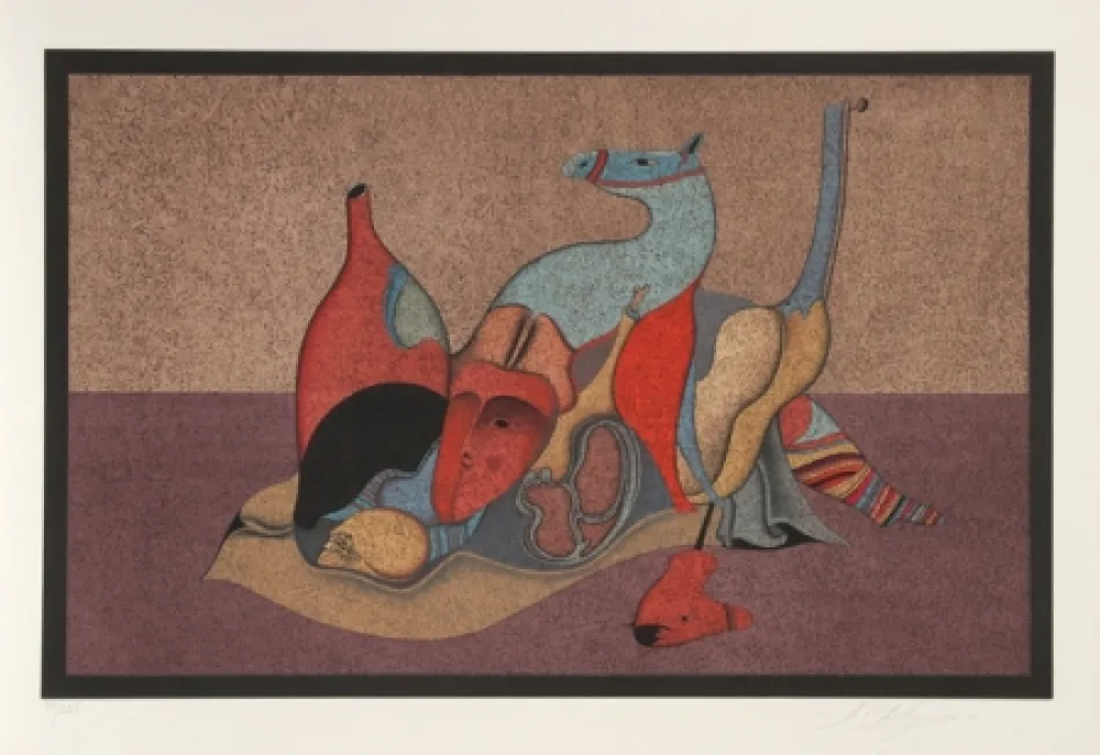 Litografia Chemiakin - Untitled V