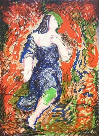 Serigrafia Chia - IL TROVATORE