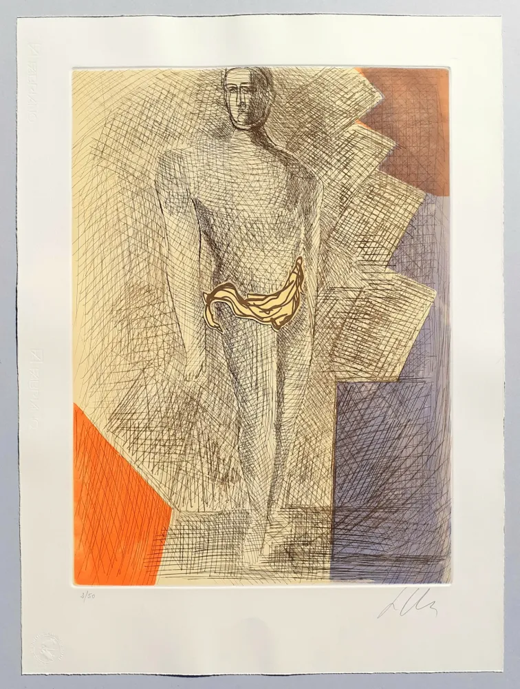 Acquaforte E Acquatinta Chia - Improvvisazioni su Leonardo (B)