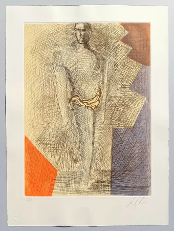 Acquaforte E Acquatinta Chia - Improvvisazioni su Leonardo (B)