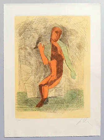 Acquaforte E Acquatinta Chia - Improvvisazioni su Leonardo (C)