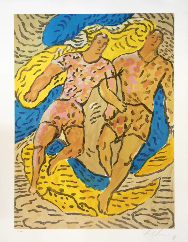 Litografia Chia - OLYMPIC ATHLETES