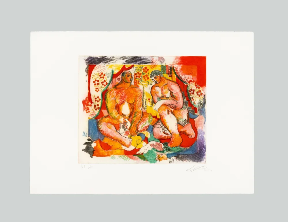 Acquaforte E Acquatinta Chia - Senza titolo