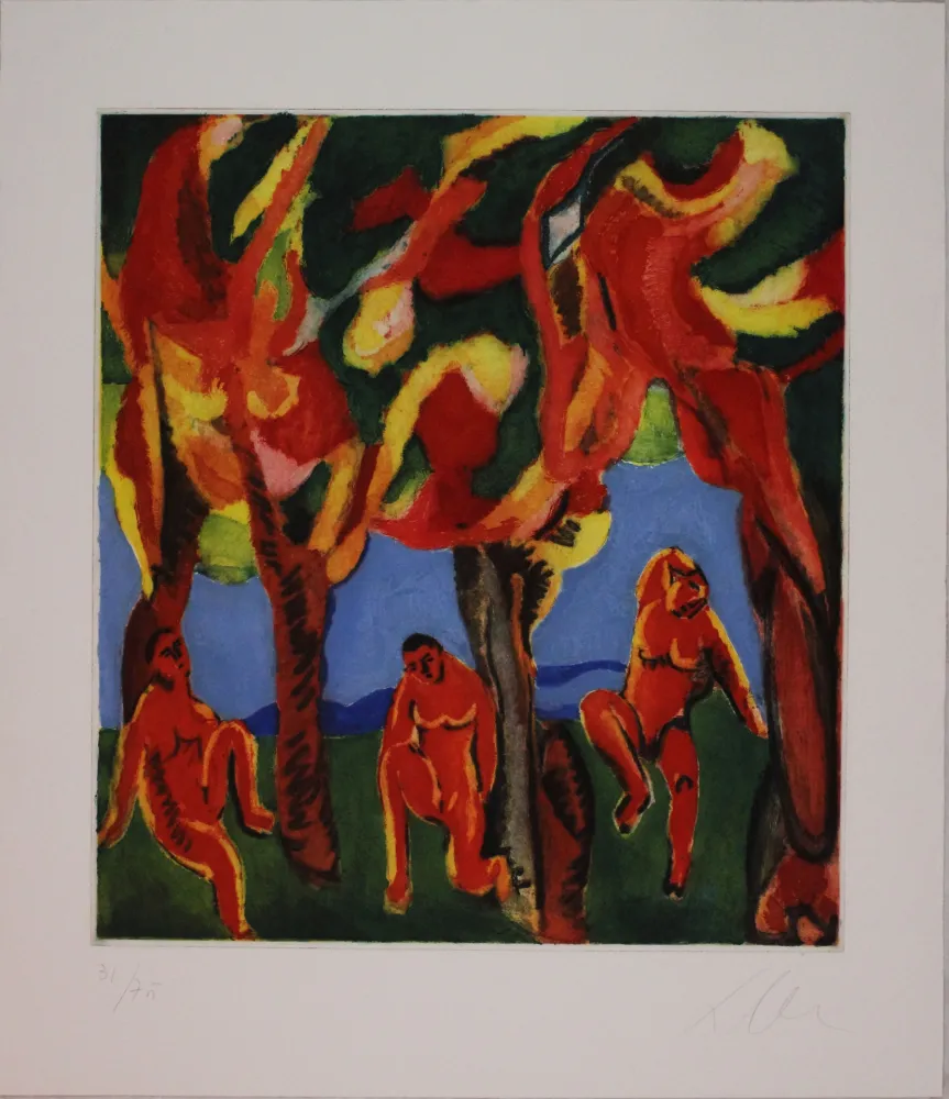 Acquaforte E Acquatinta Chia - Untitled