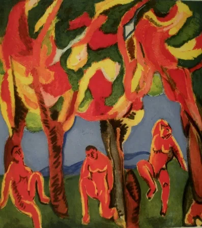 Acquaforte E Acquatinta Chia - Uomini Rossi