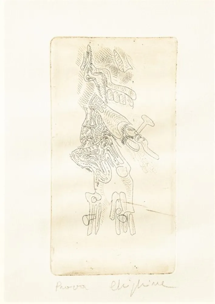 Acquaforte Chighine - Cristo