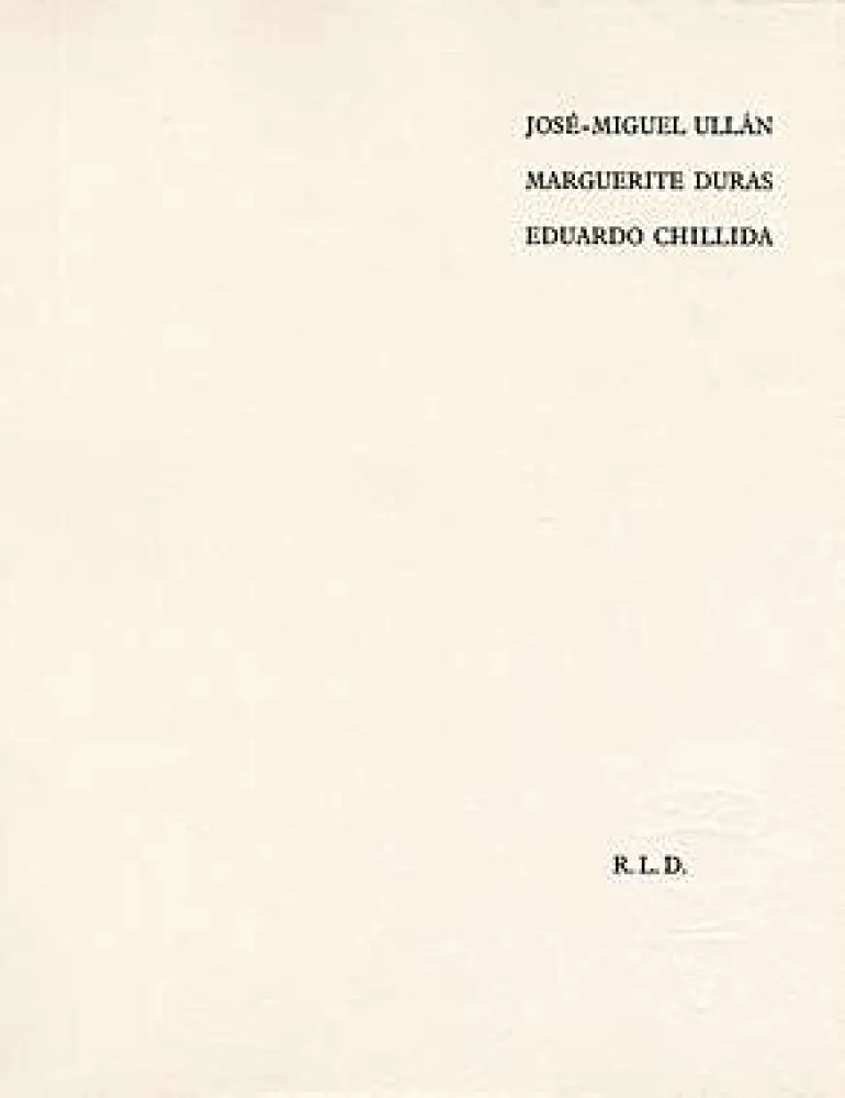 Libro Illustrato Chillida - Adoración