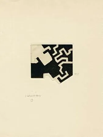 Incisione Chillida - Adoracion