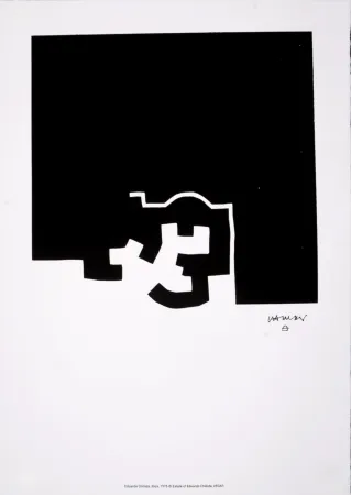 Serigrafia Chillida - (After) Ibiza, 1975