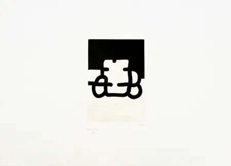 Incisione Chillida - Antzo VIII