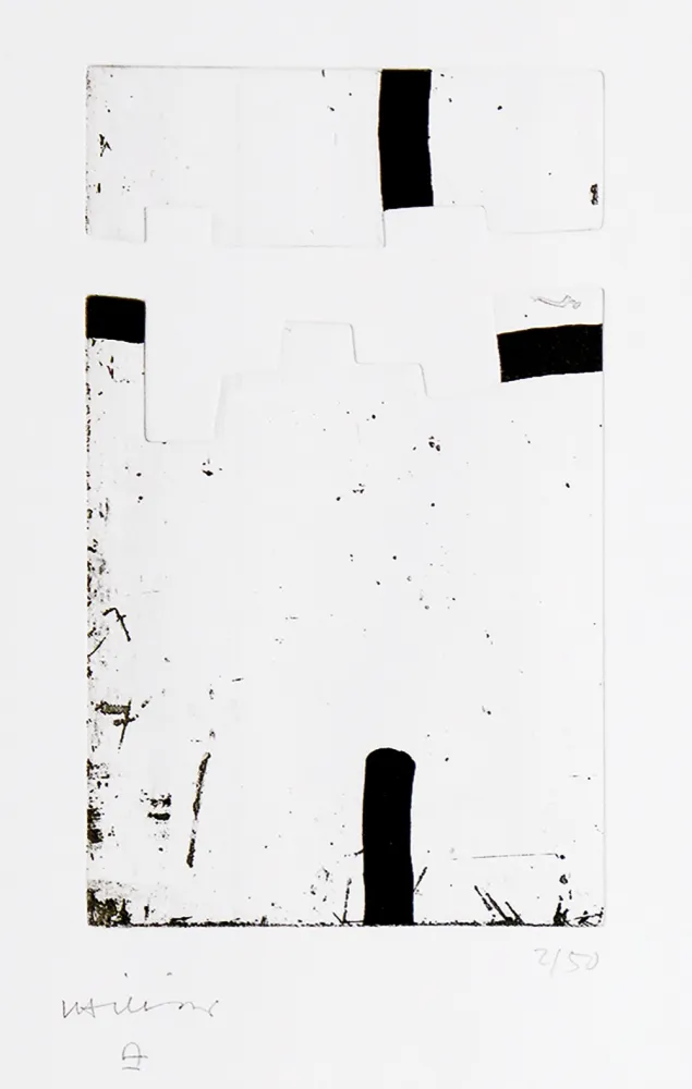 Acquaforte E Acquatinta Chillida - Argi IV