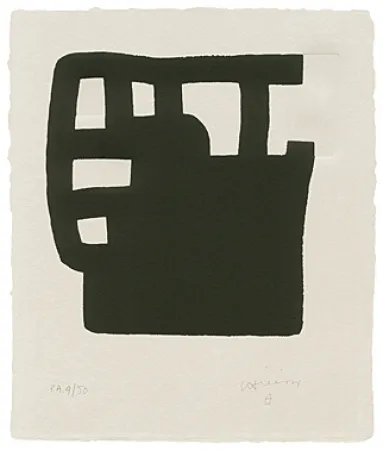 Serigrafia Chillida - Aurreburu