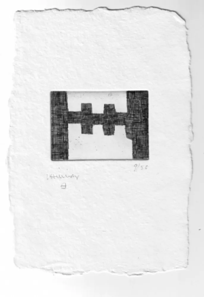 Incisione Chillida - Batzar