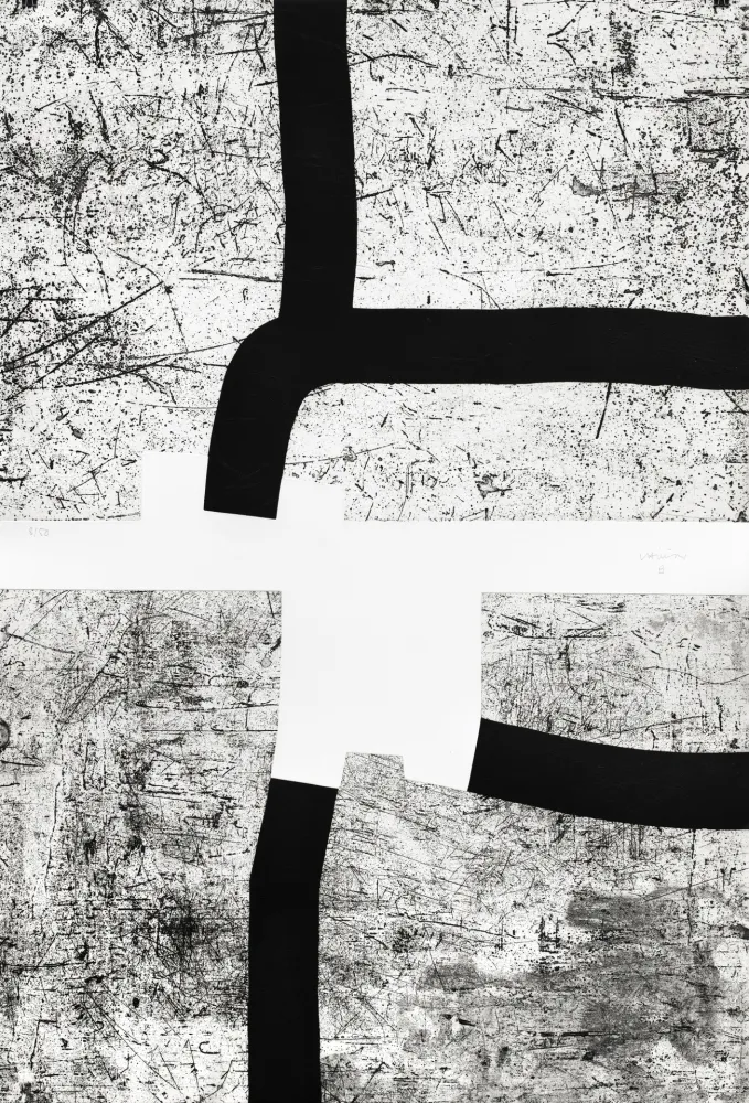 Incisione Chillida - Bi-Aizatu