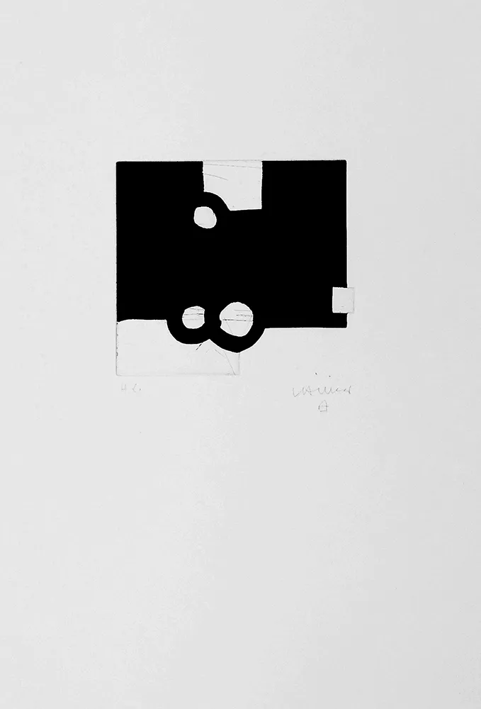 Incisione Chillida - Bikaina XIV