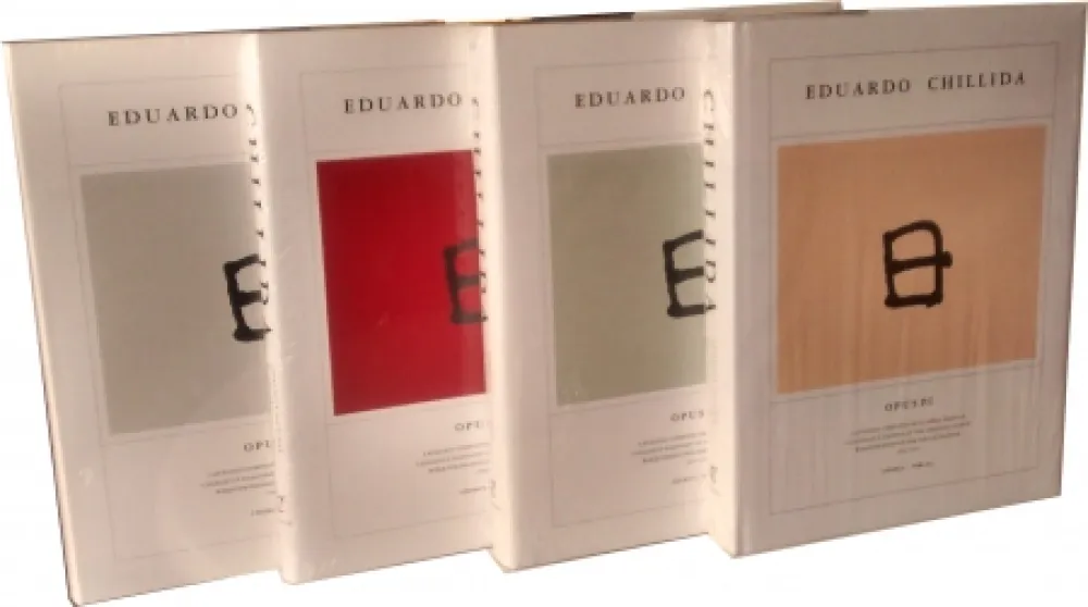 Libro Illustrato Chillida - Chillida Opus 4 vol. Catalogue raisonné graphic work. 1959-2001