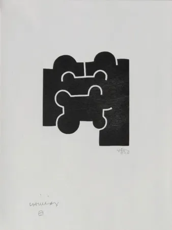 Incisione Chillida - Cioran XXV