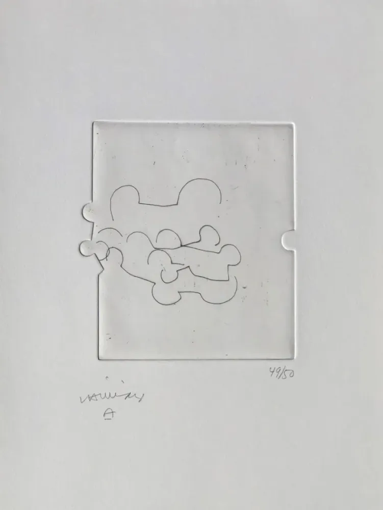 Acquaforte Chillida - Cioran XXVII