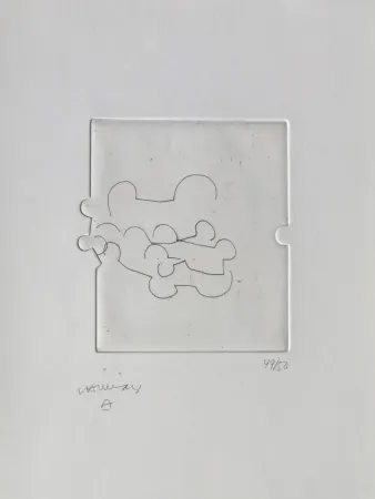 Acquaforte Chillida - Cioran XXVII