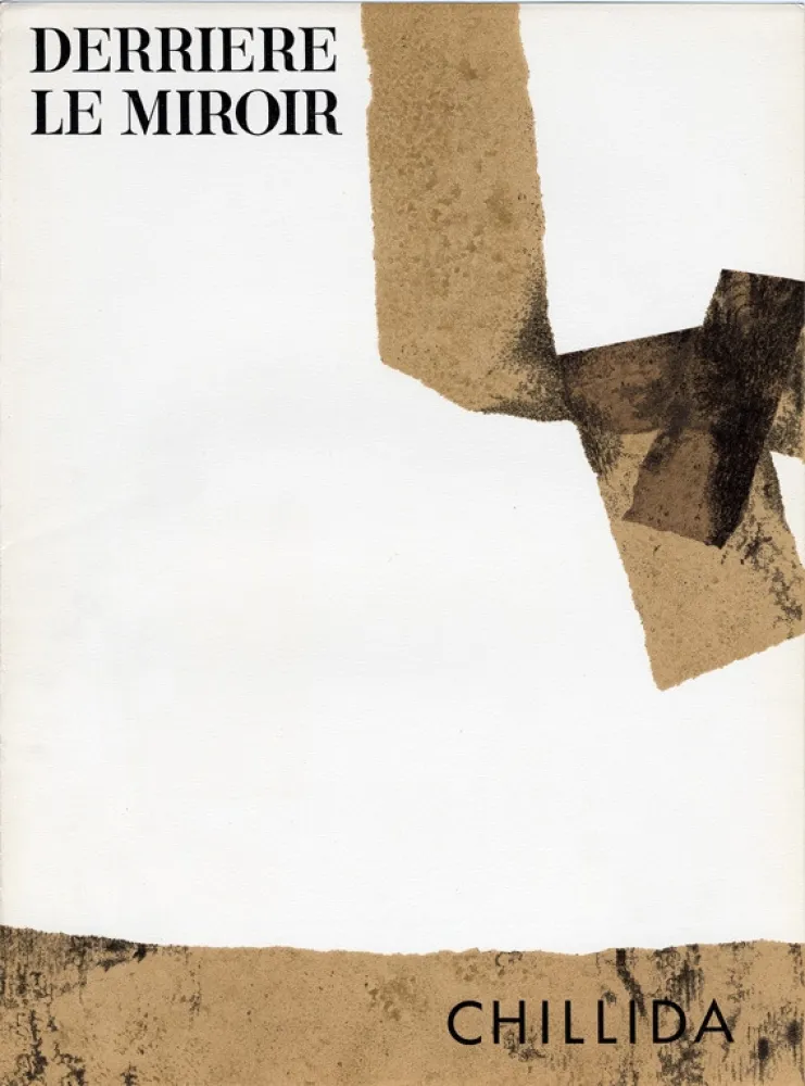 Libro Illustrato Chillida - Derrière le Miroir n° 124. CHILLIDA. 1961