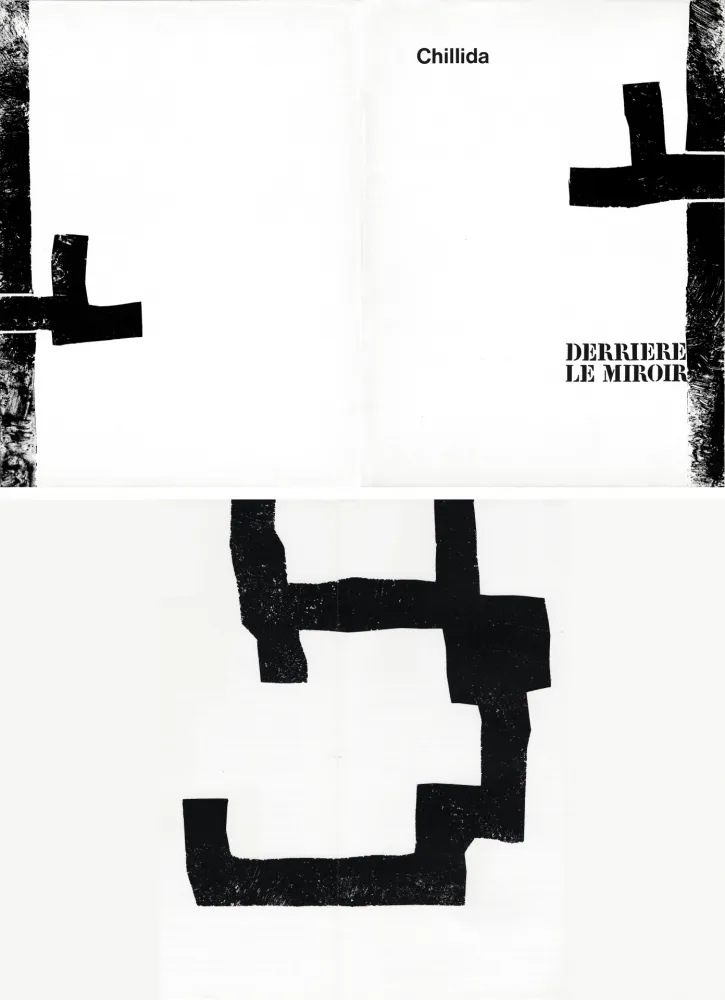Libro Illustrato Chillida - DERRIÈRE LE MIROIR N°183. CHILLIDA. Février 1970.