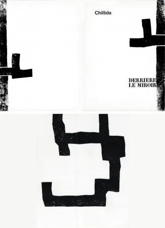Libro Illustrato Chillida - DERRIÈRE LE MIROIR N°183. CHILLIDA. Février 1970.