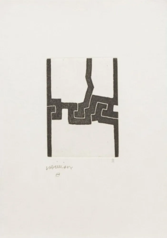 Incisione Chillida - Eintsu