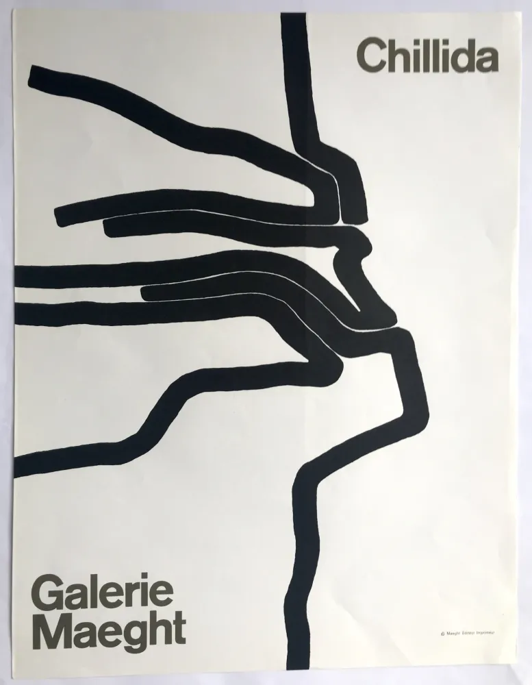 Manifesti Chillida - Galerie Maeght